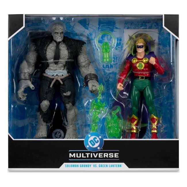 DC Multiverse Actionfiguren 2er-Pack Solomon Grundy vs. Green Lantern 18 cm