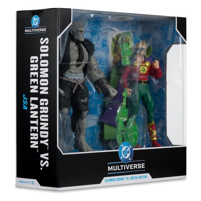 DC Multiverse Actionfiguren 2er-Pack Solomon Grundy vs. Green Lantern 18 cm