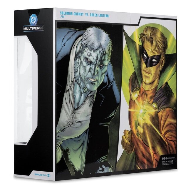 DC Multiverse Action Figures 2-Pack Solomon Grundy vs Green Lantern 18 cm