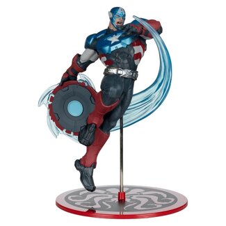 McFarlane Toys Marvel Rivals Collection 1/10 Actionfigur Captain America 20 cm