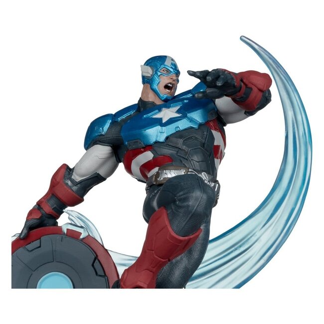 Marvel Rivals Collection 1/10 Actionfigur Captain America 20 cm