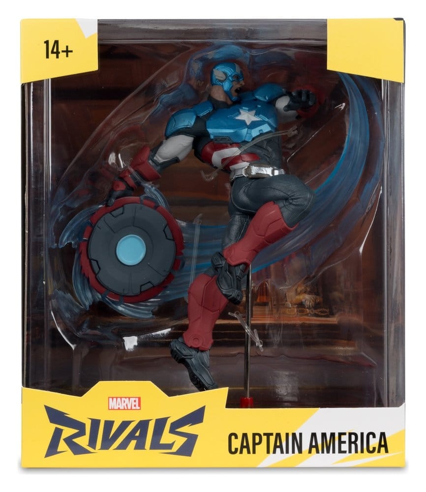 Marvel Rivlas Figure Marvel Rivals Collection 1/10 Action Figure Captain America 20 cm - The ...