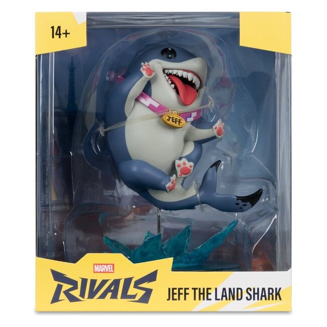 Marvel Rivals Collection Gamerverse 1/10 Action Figure Jeff The Land Shark 20 cm