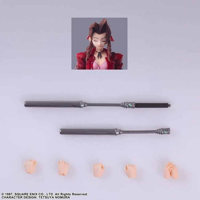 Final Fantasy VII Bring Arts Action Figure Aerith Gainsborough Digital Plus Edition 14 cm