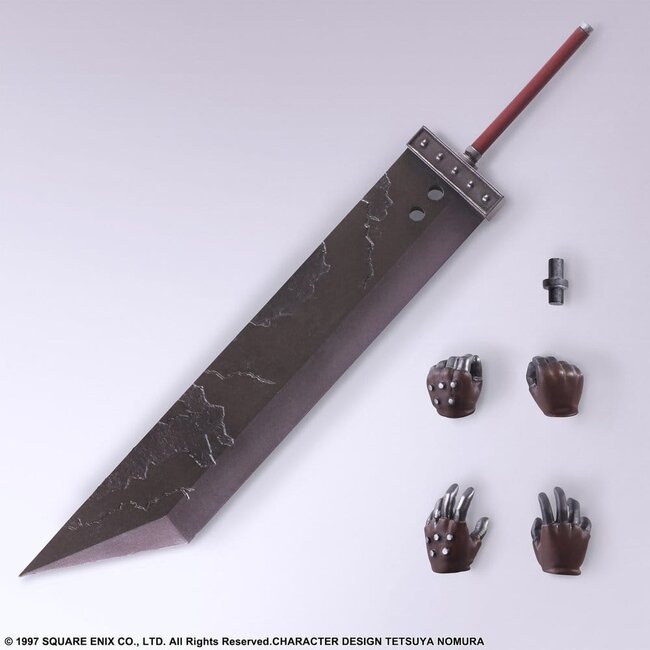 Final Fantasy VII Bring Arts Actionfigur Cloud Strife Digital Plus Edition 15 cm