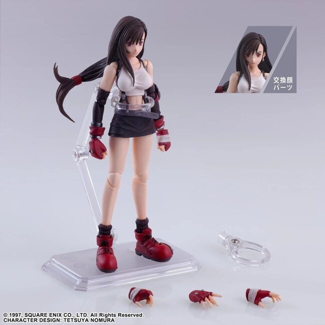 Final Fantasy VII Bring Arts Actionfigur Tifa Lockhart Digital Plus Edition 14 cm