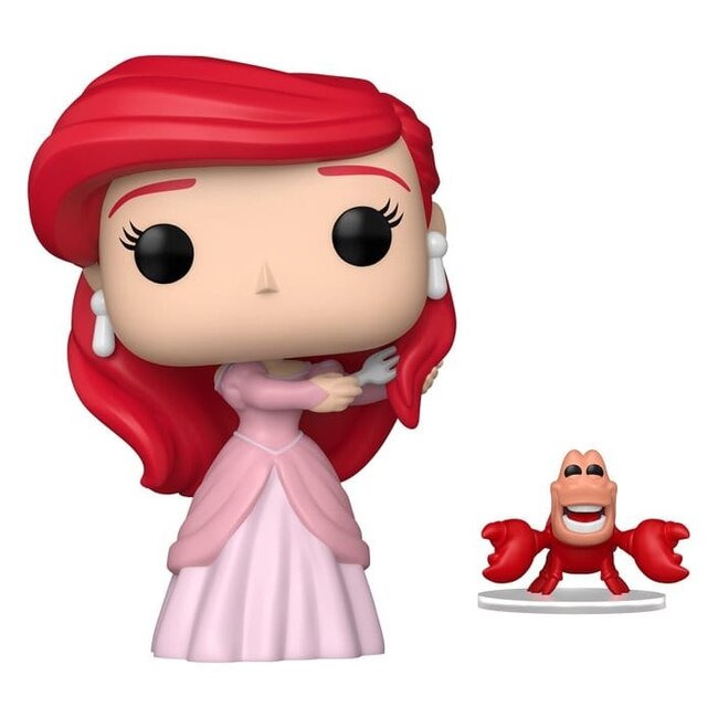 The Little Mermaid POP! Vinyl Figure S3 – Ariel with Sebastian 9 cm