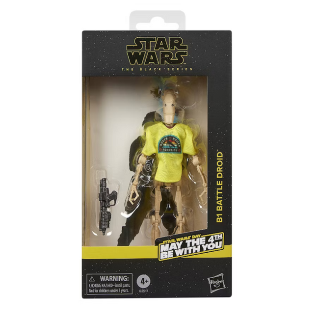 Star Wars Black Series Actionfigur B1 Kampfdroide „Möge die Macht mit dir sein“ 15 cm