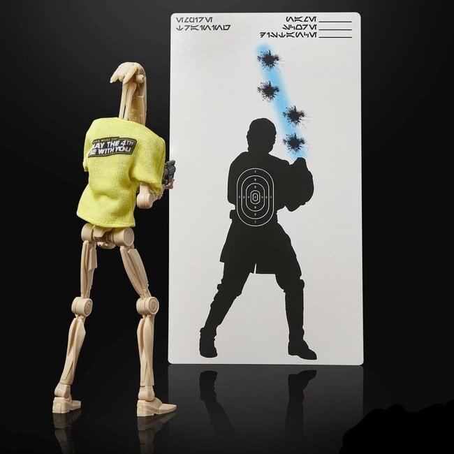 Star Wars Black Series actiefiguur B1 Battle Droid May the 4th Be With You 15 cm