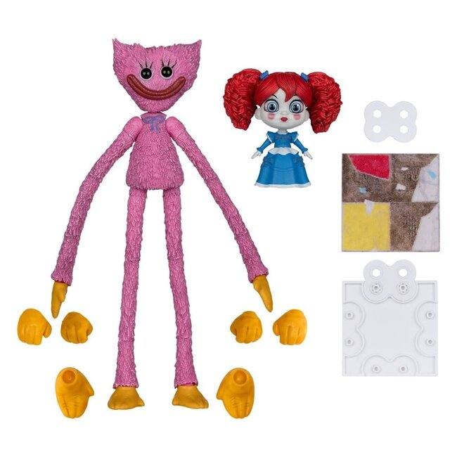 McFarlane Toys Poppy Playtime Action Figure Kissy Missy (With Poppy) 19 cm