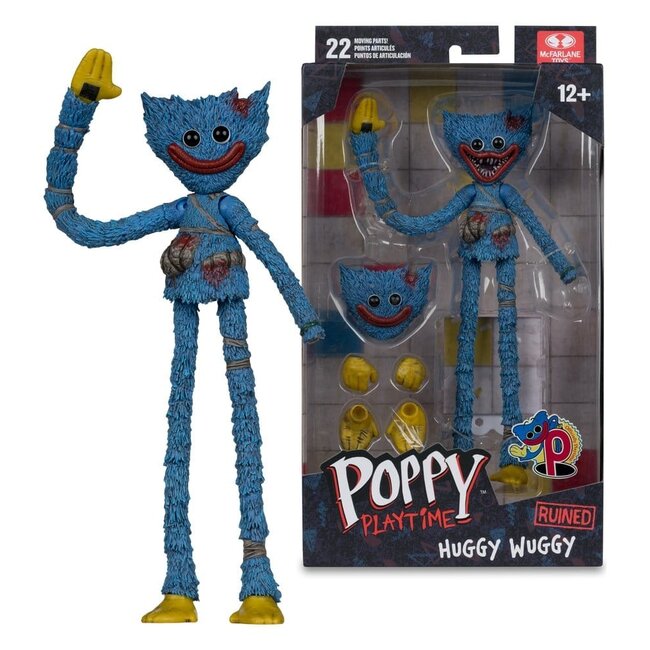 Poppy Playtime Actionfigur Huggy Wuggy Ruined 19 cm