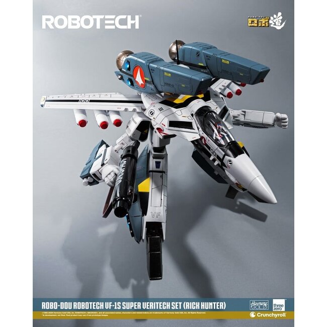 Robotech Robo-Dou Action Figure VF-1S Super Veritech Set (Rick Hunter) 20 cm