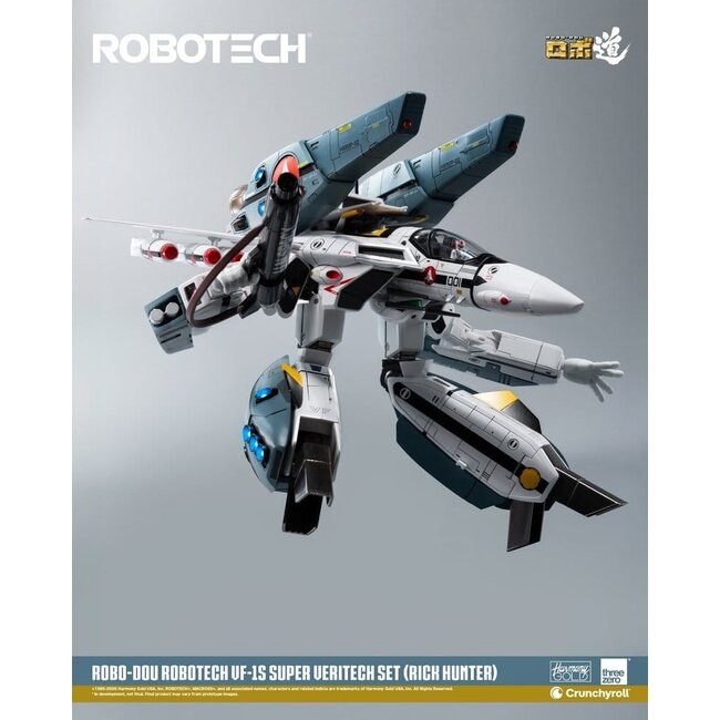 Robotech Robo-Dou Actionfigur VF-1S Super Veritech Set (Rick Hunter) 20 cm