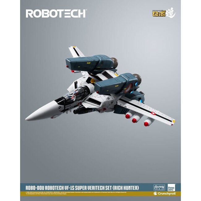 Robotech Robo-Dou Action Figure VF-1S Super Veritech Set (Rick Hunter) 20 cm