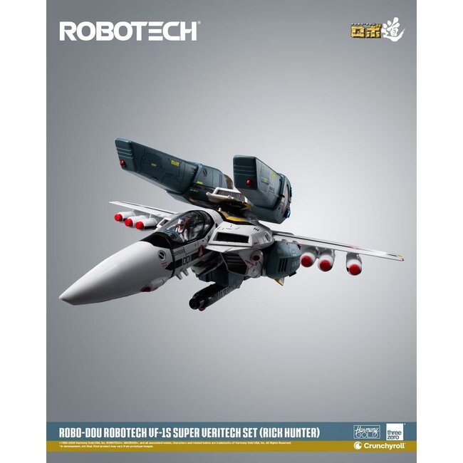 Robotech Robo-Dou Actionfigur VF-1S Super Veritech Set (Rick Hunter) 20 cm