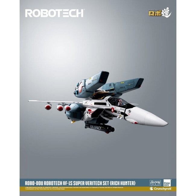 Robotech Robo-Dou Action Figure VF-1S Super Veritech Set (Rick Hunter) 20 cm