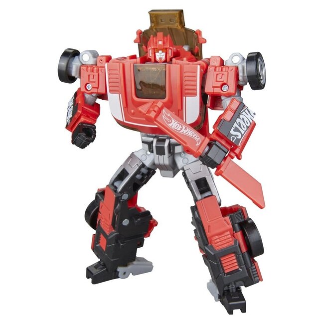 Transformers x Hot Wheels Collaborative Deluxe Class Action Figure GT-Scorcher 13 cm