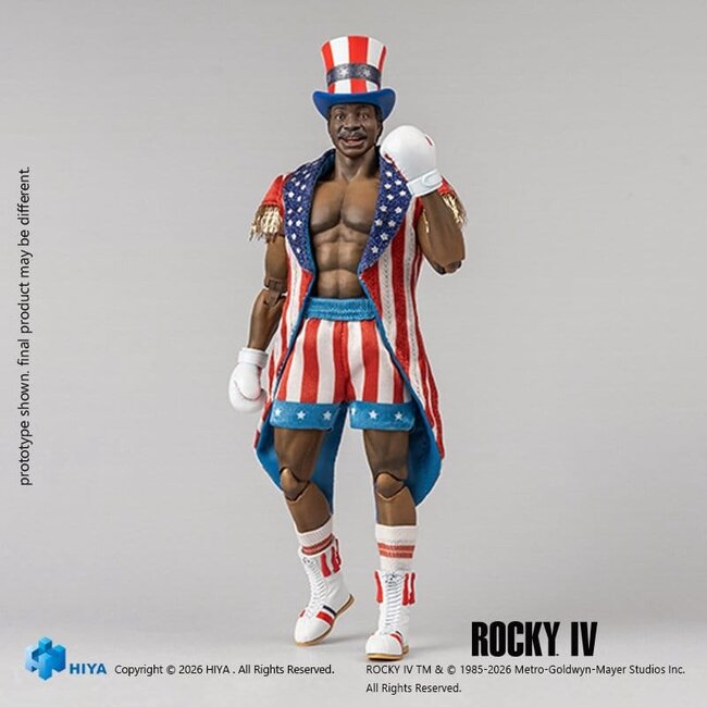 Rocky IV Exquisite Super Series Actionfigur 1/12 Apollo 16 cm
