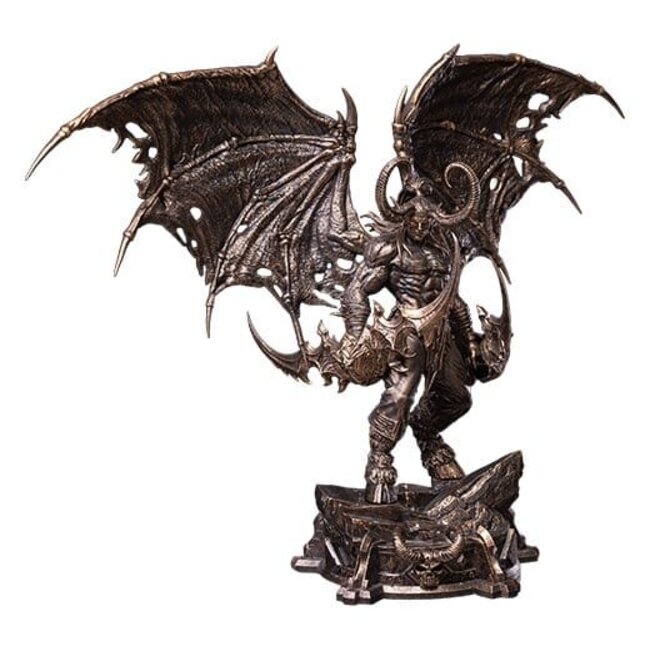 Blizzard World of Warcraft 1/10 Scale Statue Illidan Stormrage (Bronze-Colored) 34 cm
