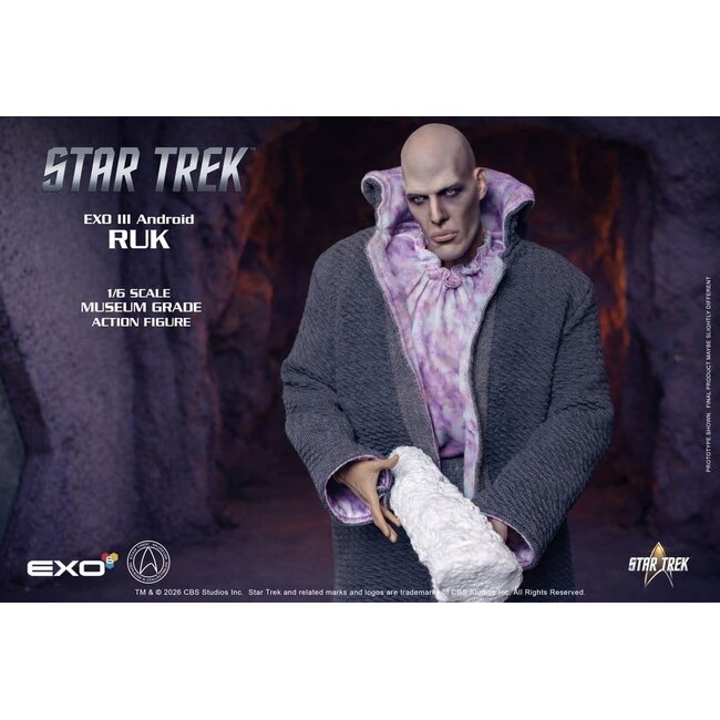 Star Trek: The Original Series Action Figure 1/6 Ruk EXO III Android 33 cm