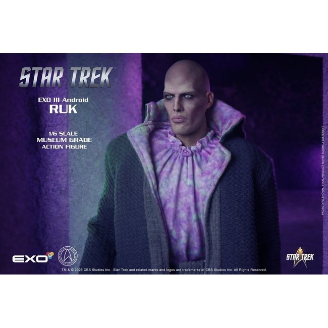 Star Trek: The Original Series Action Figure 1/6 Ruk EXO III Android 33 cm