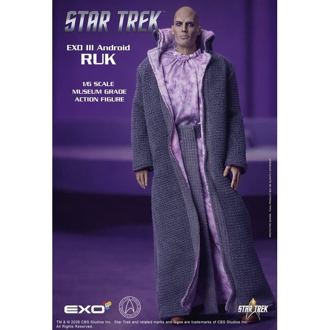 Star Trek: The Original Series Action Figure 1/6 Ruk EXO III Android 33 cm