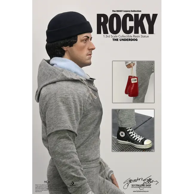 Rocky (1976) Der Außenseiter – Statue im Maßstab 1:3