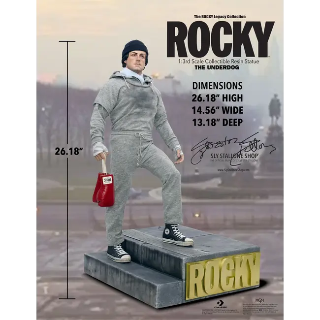 Rocky (1976) The Underdog 1/3 Scale Statue