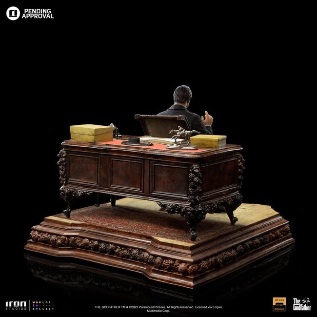 Der Pate Deluxe-Kunststatue im Maßstab 1:10 Don Vito Corleone 19 cm