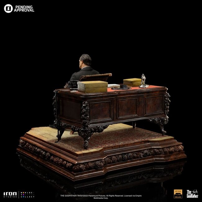 Der Pate Deluxe-Kunststatue im Maßstab 1:10 Don Vito Corleone 19 cm
