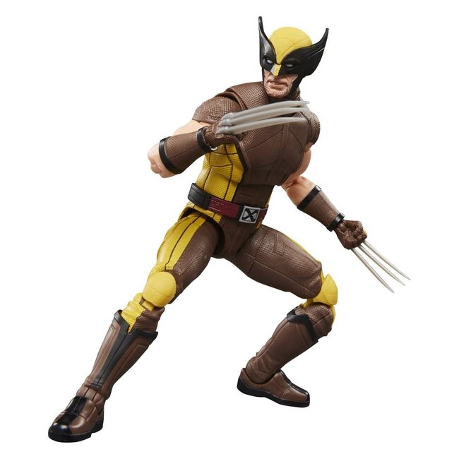 Deadpool & Wolverine Marvel Legends Actionfigur Wolverine (Brauner Anzug) 15 cm