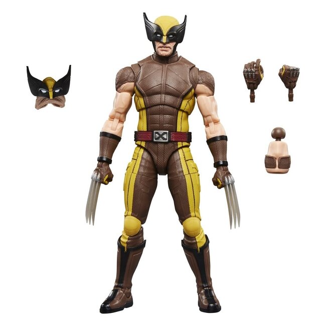 Deadpool & Wolverine Marvel Legends Actionfigur Wolverine (Brauner Anzug) 15 cm