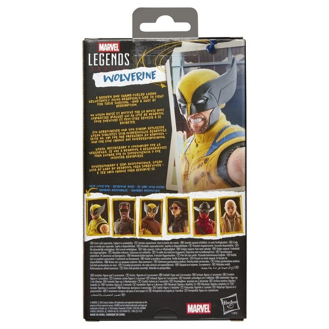 Deadpool & Wolverine Marvel Legends Actionfigur Wolverine 15 cm