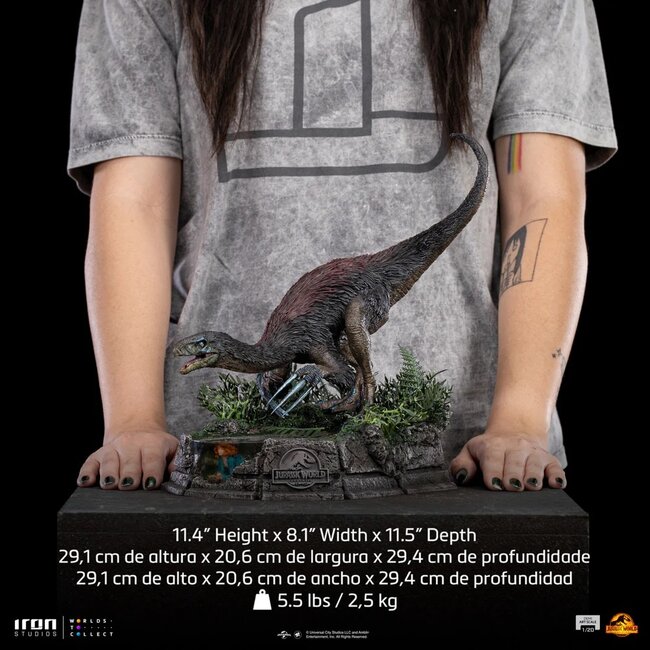 Jurassic World: Dominion Demi Art Scale Statue 1/20 Therizinosaurus 29 cm