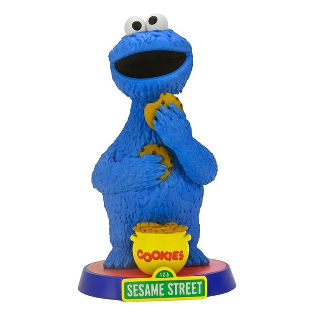 NECA  Sesamstraße Wackelkopffigur Krümelmonster 18 cm