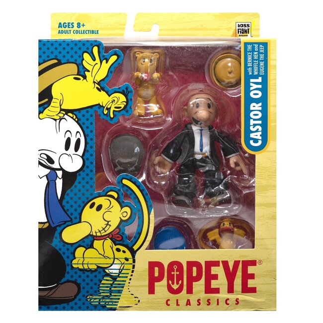 Popeye Action Figure Wave 01 Castor Oyl