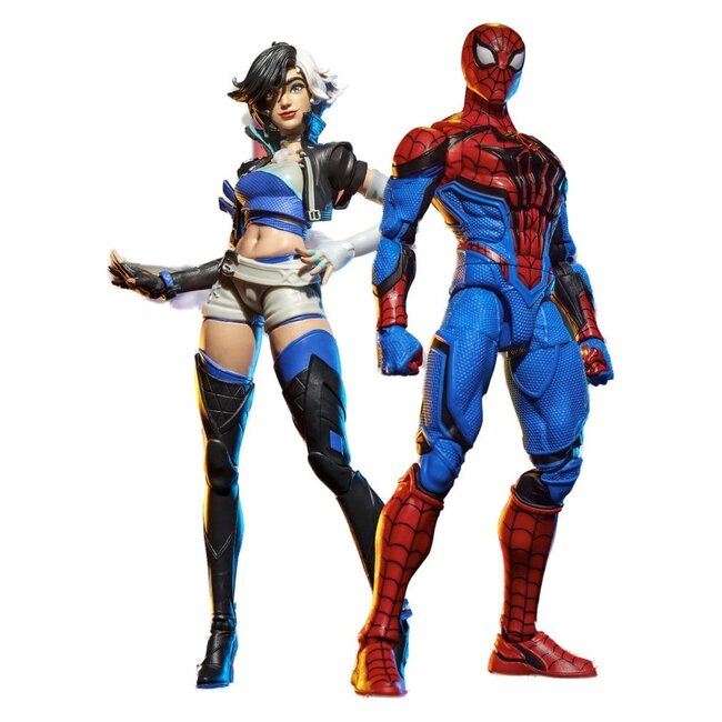 Marvel Rivals Marvel Legends Actionfiguren-Doppelpack: Spider-Man & Luna Snow, 15 cm