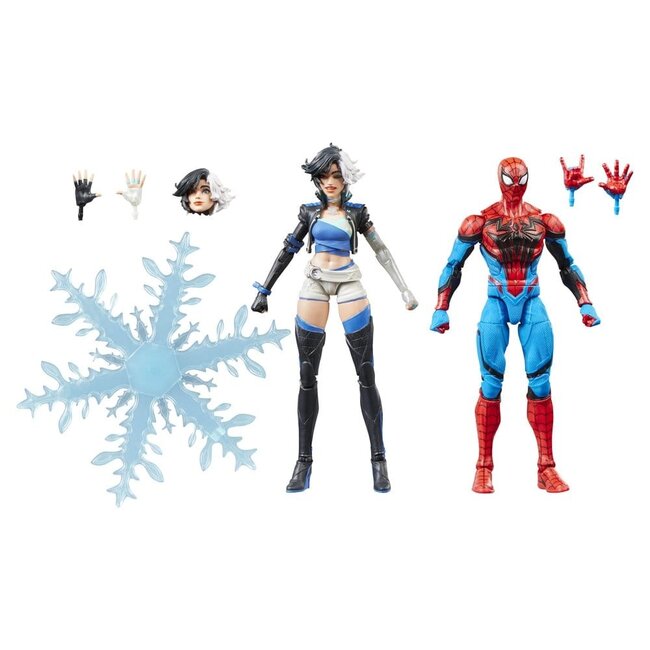 Marvel Rivals Marvel Legends Actionfiguren-Doppelpack: Spider-Man & Luna Snow, 15 cm
