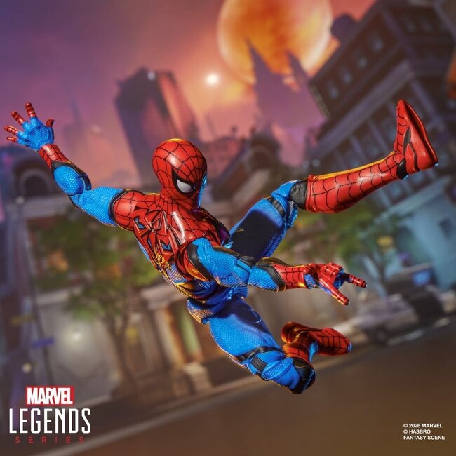 Marvel Rivals Marvel Legends Actionfiguren-Doppelpack: Spider-Man & Luna Snow, 15 cm