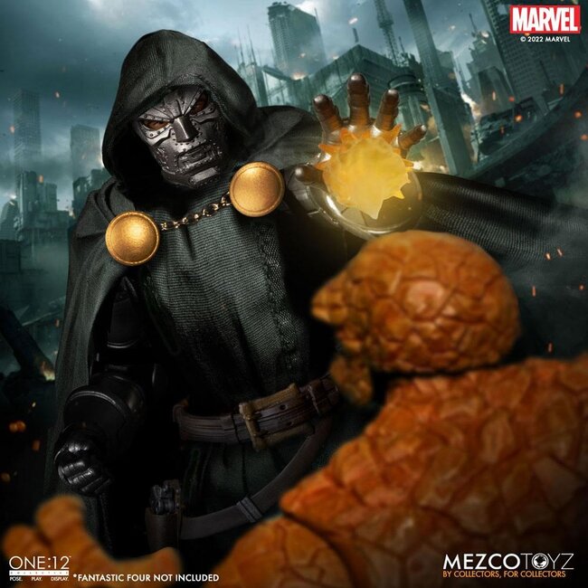 Marvel Actionfigur 1/12 Doctor Doom 17 cm