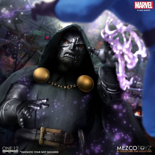 Marvel Actionfigur 1/12 Doctor Doom 17 cm