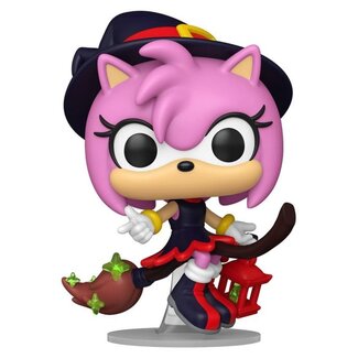 Funko Sonic the Hedgehog POP! Games Vinyl Figure Amy on Broom 9 cm