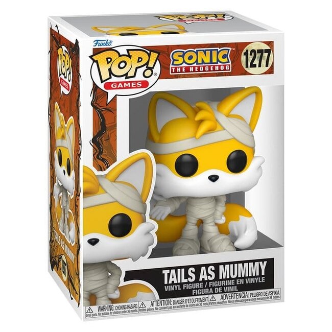 Sonic the Hedgehog POP! Games Vinylfigur Mumie Tails 9 cm