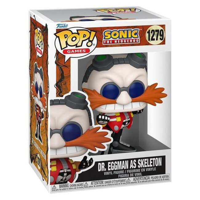 Sonic the Hedgehog POP! Games Vinylfigur Skelett Robotnik 9 cm
