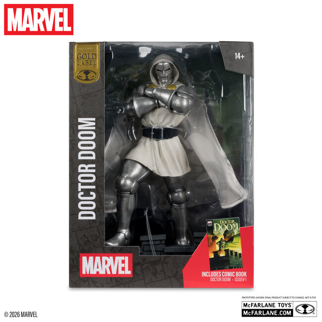 Marvel 1/6 Statue Doctor Doom (Doctor Doom #1) Future Foundation Gold Label