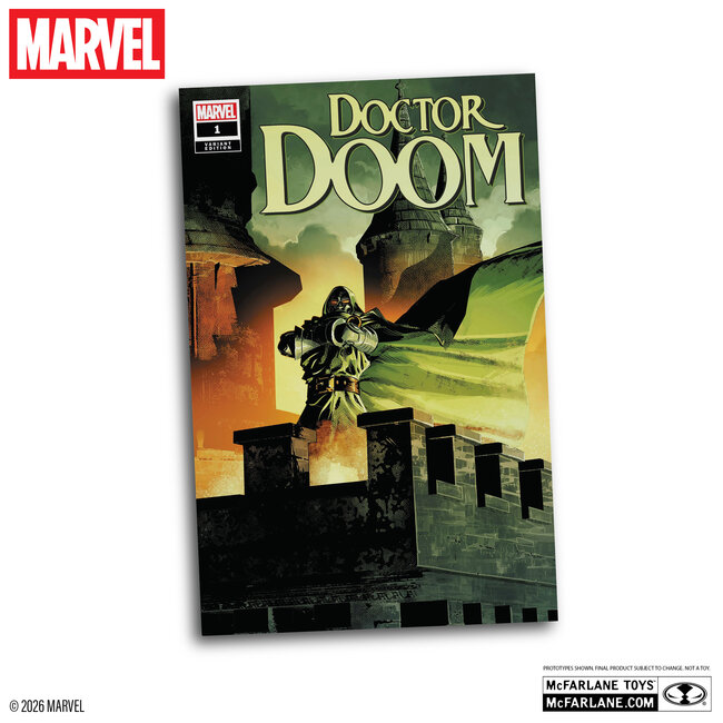 Marvel 1/6 Statue Doctor Doom (Doctor Doom #1) Future Foundation Gold Label