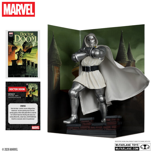 Marvel 1/6 Statue Doctor Doom (Doctor Doom #1) Future Foundation Gold Label