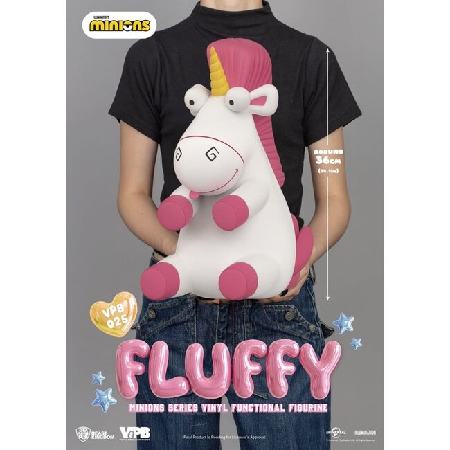 Minions Vinyl Bank Series Fluffy 36 cm