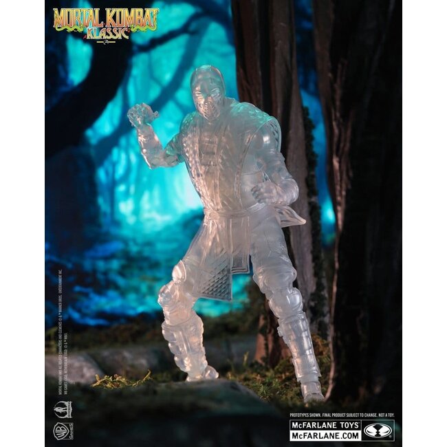 Mortal Kombat Klassieke actiefiguur Reptiel (Onzichtbaar) 18 cm