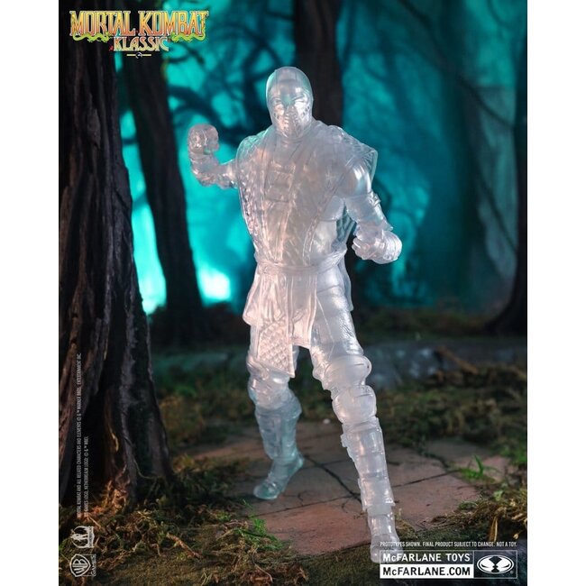 Mortal Kombat Klassieke actiefiguur Reptiel (Onzichtbaar) 18 cm